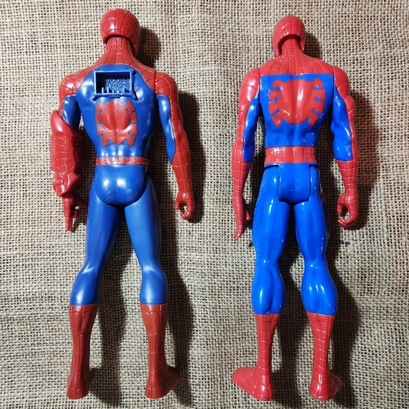 FINAL PRICE Lot of 2 Marvel Hasbro Spiderman Action Figures - Picture 2 of 7